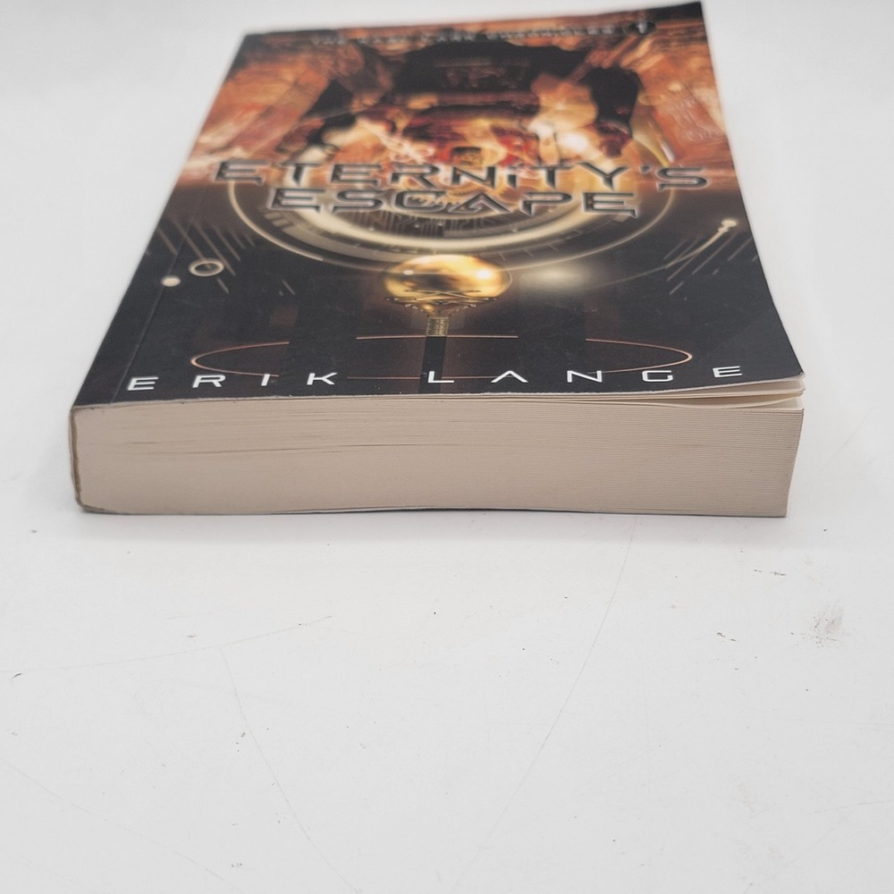 Erik Lange Eternity's Escape Paperback Signed The Karl Lark Chronicles 1 Good - Picture 5 of 14
